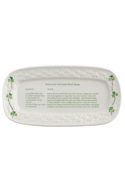 Shamrock Tray - Irish Soda Bread Recipe